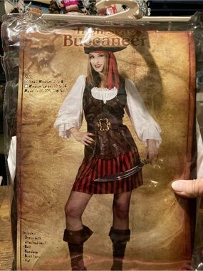 Vintage Fun World High Seas Buccaneer ladies costume